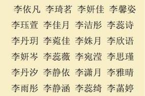 给姓李的宝宝起名字 给李姓宝宝起个好名字