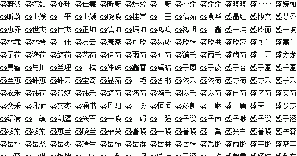 网名大全(人名大全)