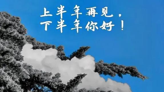 上半年再见下半年你好