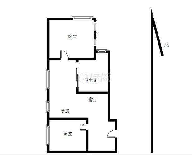 合肥新鸿意瀚海星座户型照片_新鸿意瀚海星座 2室1厅1厨1卫 71.